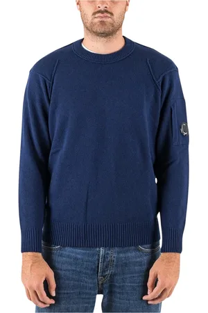 C.P. Company Hombre, Jerseys, Azul, Talla: L