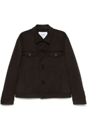 HEVO Hombre, Chaquetas, Marrón, Talla: M