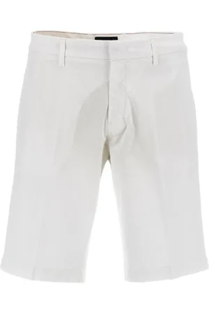 FAY Hombre, Pantalones cortos, Blanco, Talla: W32