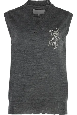 Maison Margiela Mujer, Jerseys, Gris, Talla: L