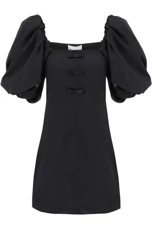 Ganni Mujer, Vestidos, Negro, Talla: L