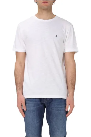 Dondup Hombre, Camisetas, Blanco, Talla: XL