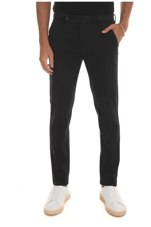 Berwich Hombre, Pantalones, Negro, Talla: L
