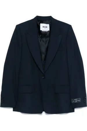 Msgm Mujer, Chaquetas, Azul, Talla: M