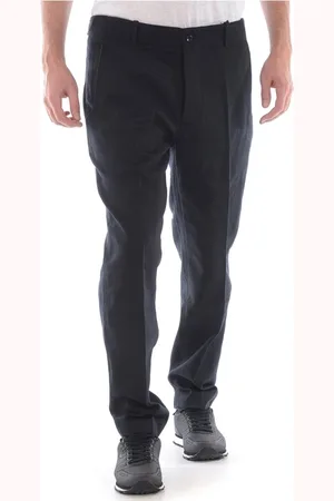D.A. Daniele Alessandrini Hombre, Pantalones, Negro, Talla: L