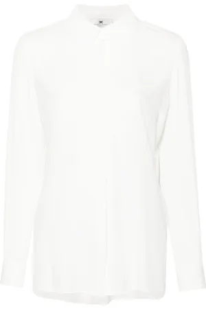 Elisabetta Franchi Mujer, Blusas y Camisas, Blanco, Talla: XL