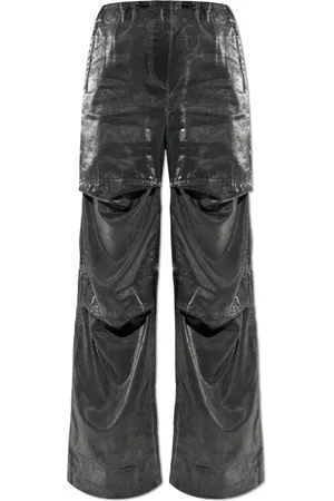 Diesel Mujer, Pantalones, Gris, Talla: S
