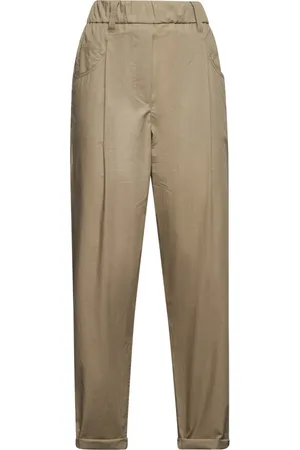 Brunello Cucinelli Mujer, Pantalones, Marrón, Talla: L