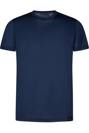 LOW BRAND Hombre, Camisetas, Azul, Talla: L