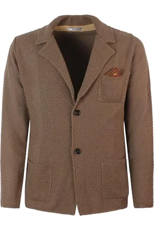 D.A. Daniele Alessandrini Hombre, Chaquetas, Marrón, Talla: M
