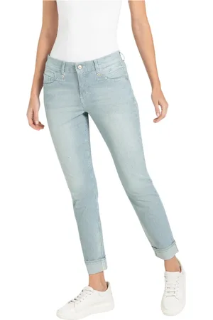 Mac Mujer, Vaqueros, Azul, Talla: L