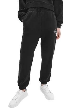 Calvin Klein Mujer, Pantalones, Negro, Talla: S