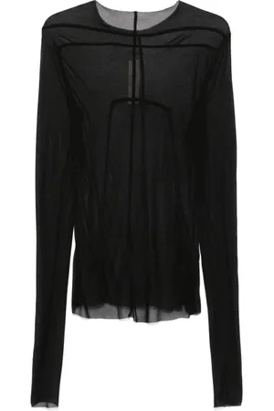 Rick Owens Hombre, Camisetas, Negro, Talla: L