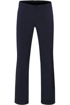 MOORER Hombre, Pantalones, Azul, Talla: 4XL