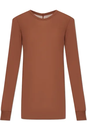 Rick Owens Hombre, Camisetas, Marrón, Talla: M