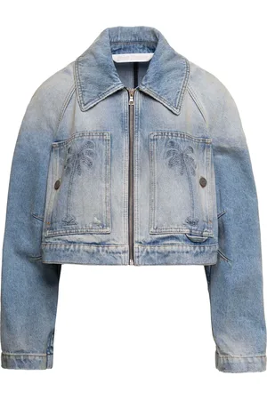 Palm Angels Mujer, Chaquetas, Azul, Talla: M