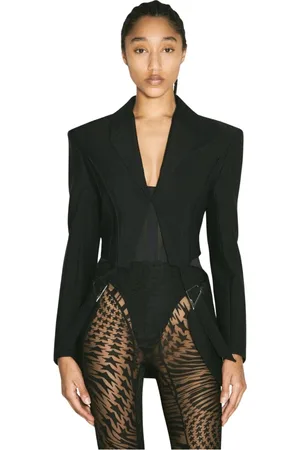 MUGLER Mujer, Chaquetas, Negro, Talla: S