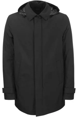HERNO Hombre, Abrigos, Negro, Talla: 2XL