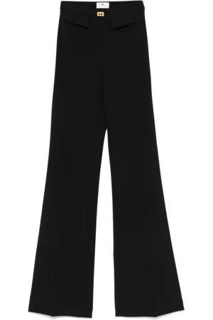 Elisabetta Franchi Mujer, Pantalones, Negro, Talla: M
