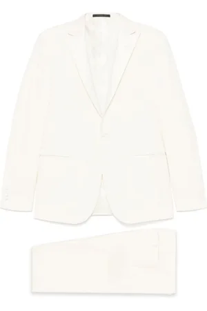 corneliani Hombre, Trajes, Blanco, Talla: XL