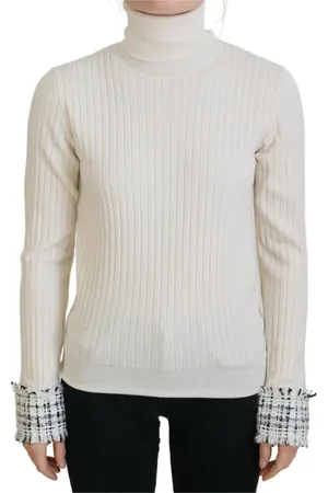 Dolce & Gabbana Mujer, Jerseys, Blanco, Talla: L