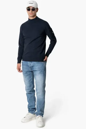 Quotrell Hombre, Jerseys, Azul, Talla: S