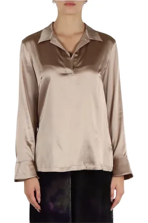 Maliparmi Mujer, Blusas y Camisas, Marrón, Talla: XL