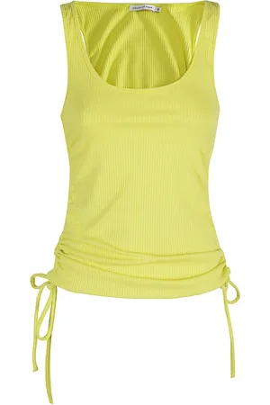 AMEN Mujer, Camisetas, Amarillo, Talla: S