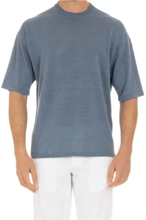 Roberto Collina Hombre, Jerseys, Azul, Talla: M