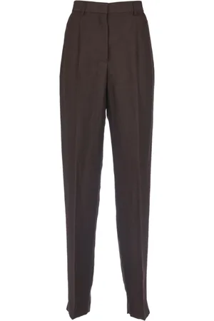 Msgm Mujer, Pantalones, Marrón, Talla: M