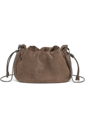 Brunello Cucinelli Mujer, Bolsos, Marrón, Talla: ONE Size