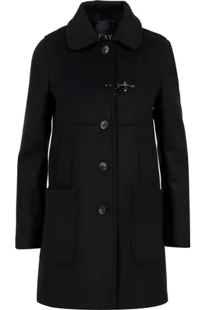 FAY Mujer, Abrigos, Negro, Talla: L