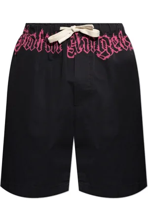 Palm Angels Hombre, Pantalones cortos, Negro, Talla: L