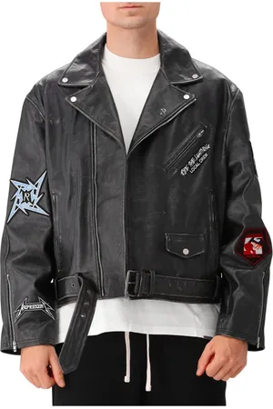 Represent Hombre, Chaquetas, Negro, Talla: L