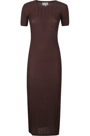 Loulou Studio Mujer, Vestidos, Marrón, Talla: M