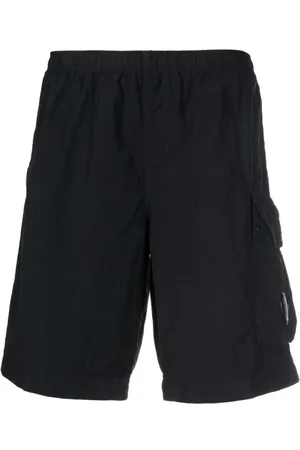 C.P. Company Hombre, Pantalones cortos, Negro, Talla: L