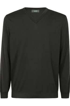 ZANONE Hombre, Jerseys, Verde, Talla: 2XL
