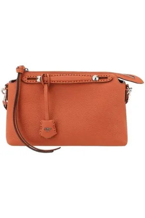 Fendi Mujer, Bolsos, Naranja, Talla: ONE Size