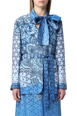 Alberta Ferretti Mujer, Blusas y Camisas, Azul, Talla: S