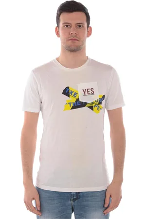 D.A. Daniele Alessandrini Hombre, Camisetas, Blanco, Talla: 2XL