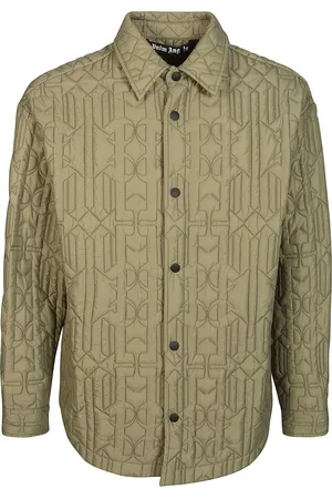 Palm Angels Hombre, Chaquetas, Verde, Talla: M
