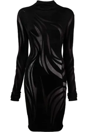 MUGLER Mujer, Vestidos, Negro, Talla: L