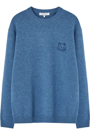 Maison Kitsuné Hombre, Jerseys, Azul, Talla: L