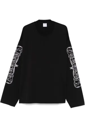 Vetements Hombre, Camisetas, Negro, Talla: L