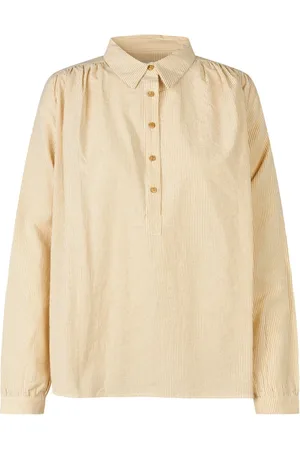 Lollys Laundry Mujer, Blusas y Camisas, Marrón, Talla: 2XL