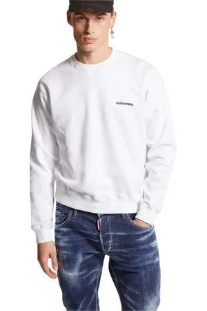 Dsquared2 Hombre, Sudaderas, Blanco, Talla: XL