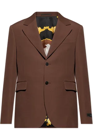 VERSACE Hombre, Chaquetas, Marrón, Talla: M
