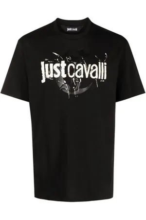 Roberto Cavalli Hombre, Camisetas, Negro, Talla: M