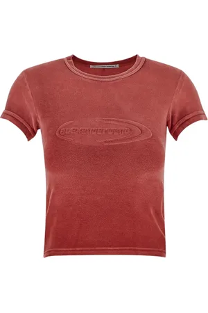 Alexander Wang Mujer, Camisetas, Rojo, Talla: M
