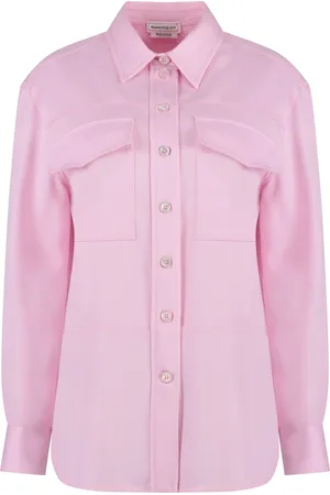 Alexander McQueen Mujer, Blusas y Camisas, Rosa, Talla: S